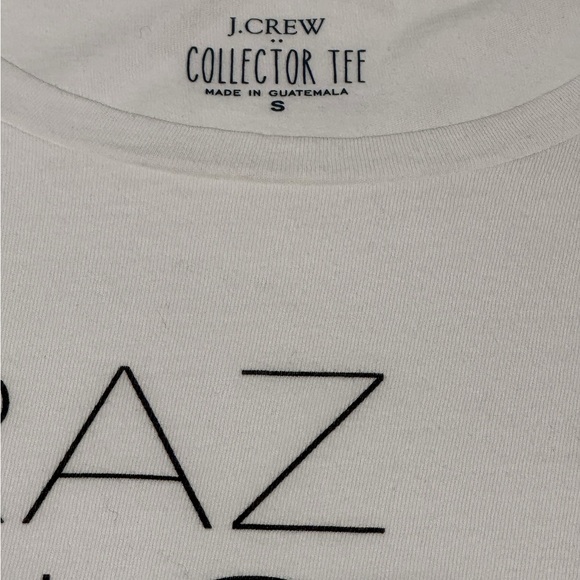J.Crew Red Wine Graphic - Collector Tee 🍷 XS - Picture 4 of 6